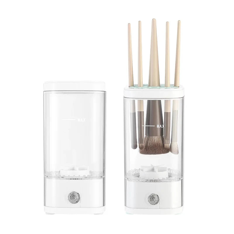 Automatic Rotating Makeup Brush Cleaner